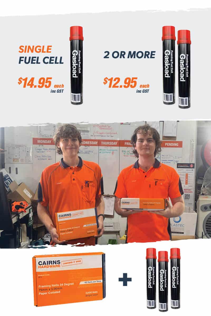 Single Fuel Cell $14.95 each inc GST. 2 of more $12.95 each inc GST