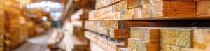 A photo of pre-cut timber