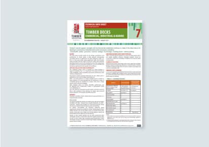 Timber Queensland Datasheet Cover