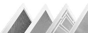 Photo of a security screen panels